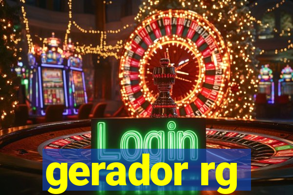 gerador rg